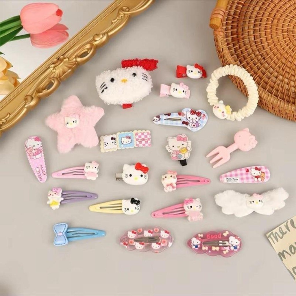 Set 16 Kẹp Tóc Dễ Thương Ngọt Ngào Kẹp Phụ Kiện Kẹp Tóc Xinh Xắn