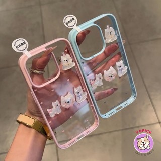 Love Dog Phone Case for IPhone 16 15 14 13 12 11 Pro Max X XR XS Max 7 8 Plus Acrylic Hard Shell Cover High Quality LBK