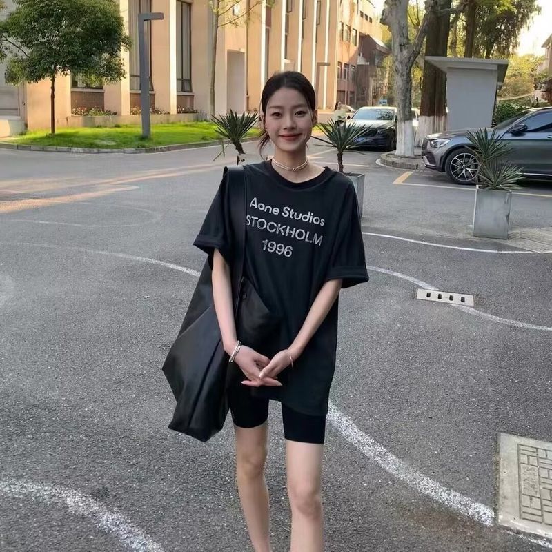 Aone Studios Stockholm 1996 Áo thun Cotton cỡ lớn Unisex Dạo phố hàng đầu