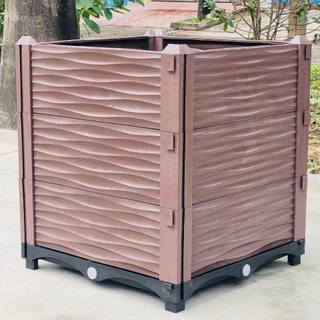 CHẬU GHÉP THÔNG MINH 50x50x55 Cm: Thẩm mỹ, kết cấu chắc, dễ lắp đặt, phù hợp mọi cây trồng đô thị.