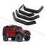 1 Bộ Vỏ Nhựa Bánh Xe Lông Mày Fender Pháo Sáng Bên Bảo Vệ 8017 Cho TRXS TRX4 Defender 1 / 10 RC Xe Bánh Xích Xe Nâng Cấp Phần