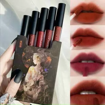 Set 5 Cây Son DAISHIAO MATTE Set Son Môi Kem Lì Cô Gái Dưỡng môi Không Trôi Son Môi Giá Rẻ Đẹp