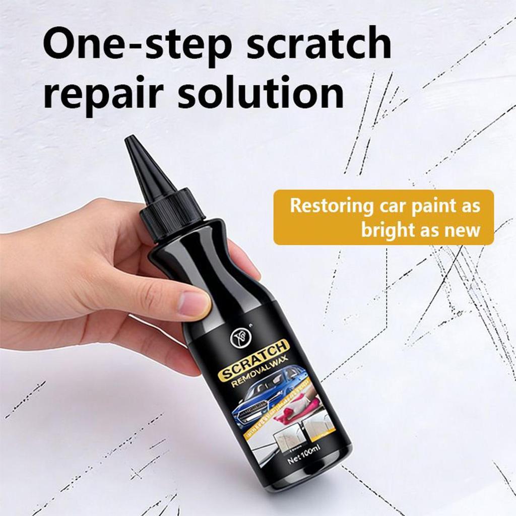 Tẩy vết xước ô tô 100ml Sửa chữa sơn Sáp tẩy vết xước bên ngoài cho ô tô SUV Sedans Budget-Concious pomervn