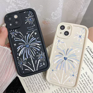 Ốp Lưng Cho Samsung Galaxy S26 S25 S24 S23 S22 S21 S20 Plus Ultra FE A04S A03S A02 M02 A12 M12 M32 A20 A30 A50S A30S Thiết Kế Mắt Thiên Thần Chống Rơi Họa Tiết Pháo Hoa JGS293