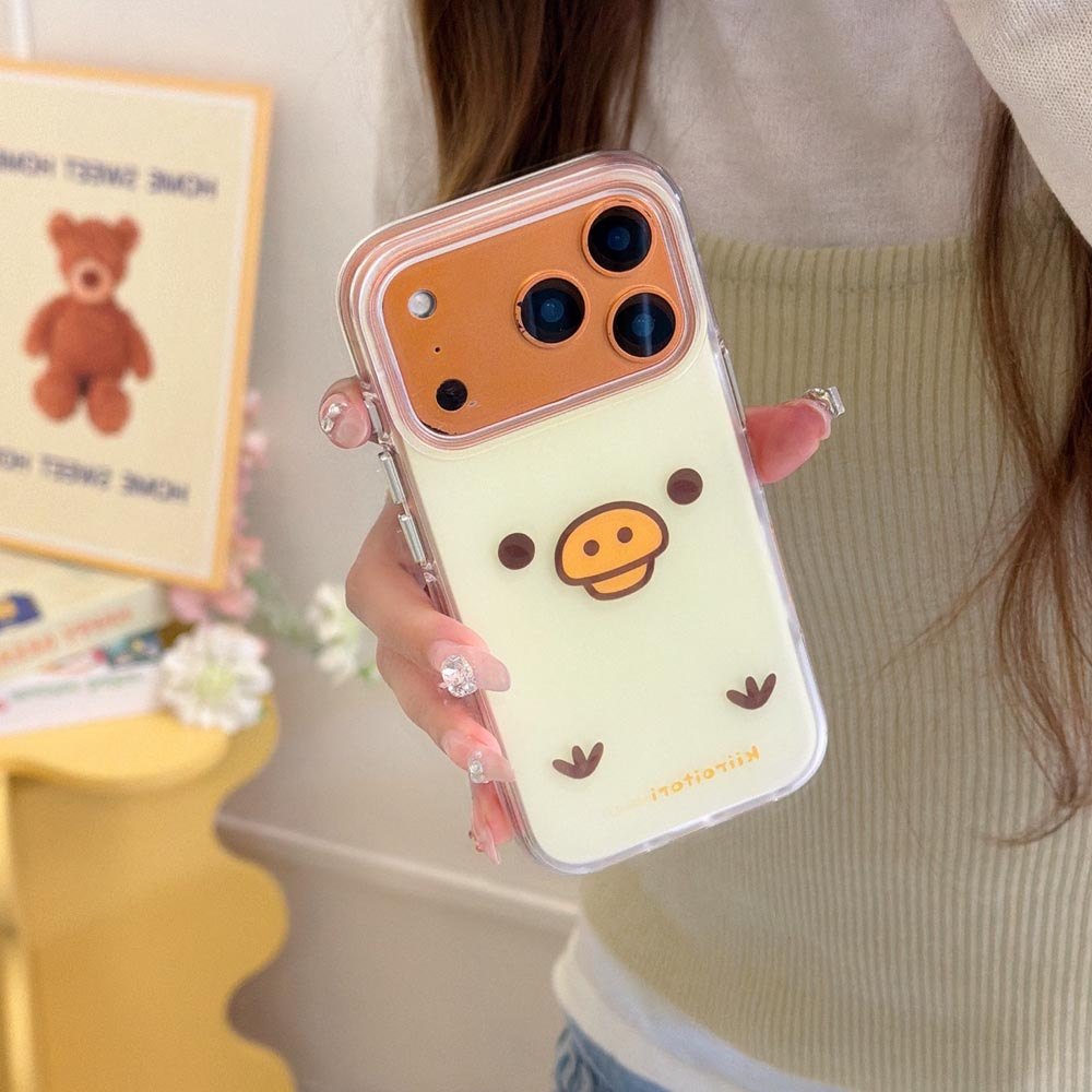 Ốp Lưng Cứng Tương Thích Với iPhone 13 14 14Pro 14ProMax 15 15Pro 15ProMax 16 16Pro 16ProMax 17 17Pro 17ProMax Vỏ Họa Tiết Biểu Hiện Gà