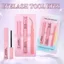 Keo nối mi AFTEROF, Keo dán mi dính chắc 10ml, Keo dán mi bền bỉ Di động lâu trôi 3in1 Dụng cụ tẩy lông mi