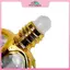MYPANDA 15ml Chai lăn hình vương miện vàng đóng chai nước hoa du lịch di động Mạ điện chạm khắc chai rỗng.