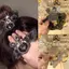 Scrunchies Thổ Organza Nữ Phong Cách Retro - Dây Buộc Tóc Co Dãn