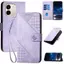 Ốp YJD Cho OPPO A6s A6t Pro Thiết Kế Bướm Nhỏ Thẻ Da Solots Dây Đeo Tay TPU Mềm Chống Rơi Vỏ Điện Thoại