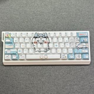 ✅ Mèo KT ✅ Cá nhân hóa dễ thương Ba chiều Trong Kho Keycap Trục chéo ☉[Hello kitty] Nắp Chìa Khóa Nhà Máy Chính Hãng Khắc Bên Trong Suốt PBT Nhiệt Thăng Hoa Giá Trị Màu Cao kt Cat Mũ Dễ Thương❄
