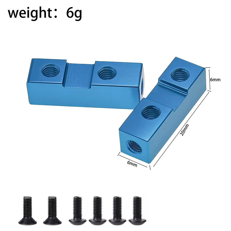 Kim Loại Gắn Servo Cho Tamiya CW-01 CW01 DF02 DT02 Hornet Ếch Hộp Cơm Trưa Quái Vật Cánh Cứng HotShot NovaFox Nâng Cấp Phần Phụ Kiện