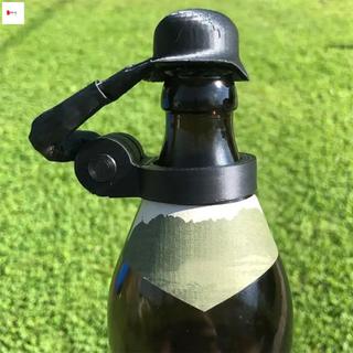 Người Lính Chào Chai Bia Mũ Bảo Hiểm Có Thể Tái Sử Dụng Chai Bia Bảo Vệ Nắp Cho Tiệc BBQ Thanh Uống Phụ Kiện