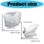 Khuôn cốc silicon lấy cảm hứng từ xe trượt tuyết YOI dành cho những người đam mê nướng bánh thủ công theo mùa Vật liệu cấp linh hoạt