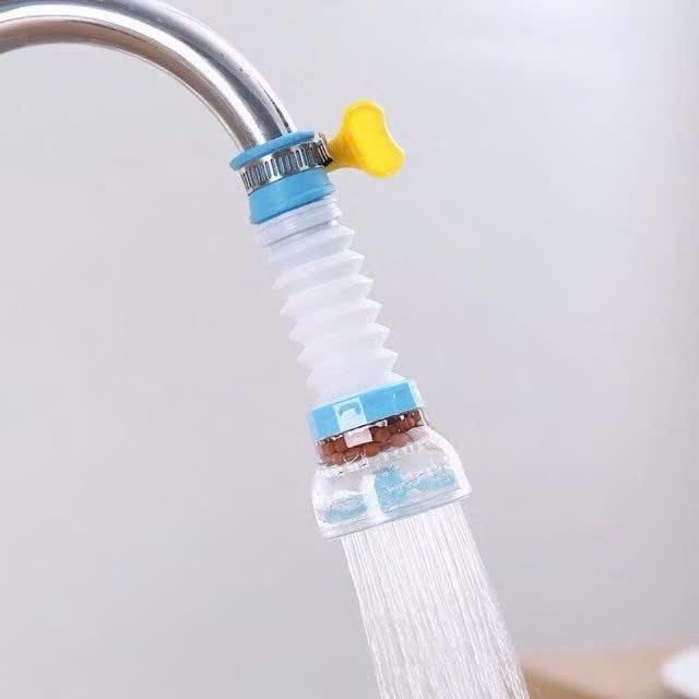 [ Combo 6 vòi tặng 1 vòi ]  Vòi Lọc Nước Rửa Bát Tăng Áp Xoay 360 Có Thể Kéo Dài Chống Bắn Nước. C87 SHOP