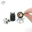 HFTOY 1 / 12 Nhà Búp Bê Bộ Đồ Dùng Nhà Bếp Bếp Gas Mini Nồi Áp Suất Trứng Chiên Mô Hình Búp Bê Nhà Đồ Chơi Nhà Bếp Kid Giả Vờ Chơi Đồ Chơi ~