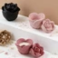 Khuôn Hoa Hồng MCODECOVED, Silicon Có Nắp Cốc Nến Hoa, Tàu Nến Chống Dính Handmade Hộp Bảo Quản Khuôn Làm Nến
