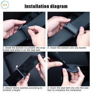 GHX Thắt Lưng An Toàn Thanh Niên Polyester Dễ Sử Dụng Dây An Toàn Có Thể Điều Chỉnh Dây An Toàn Ô Tô Trẻ Em Dây Chống Nhám Có Bảo Vệ Ne VN