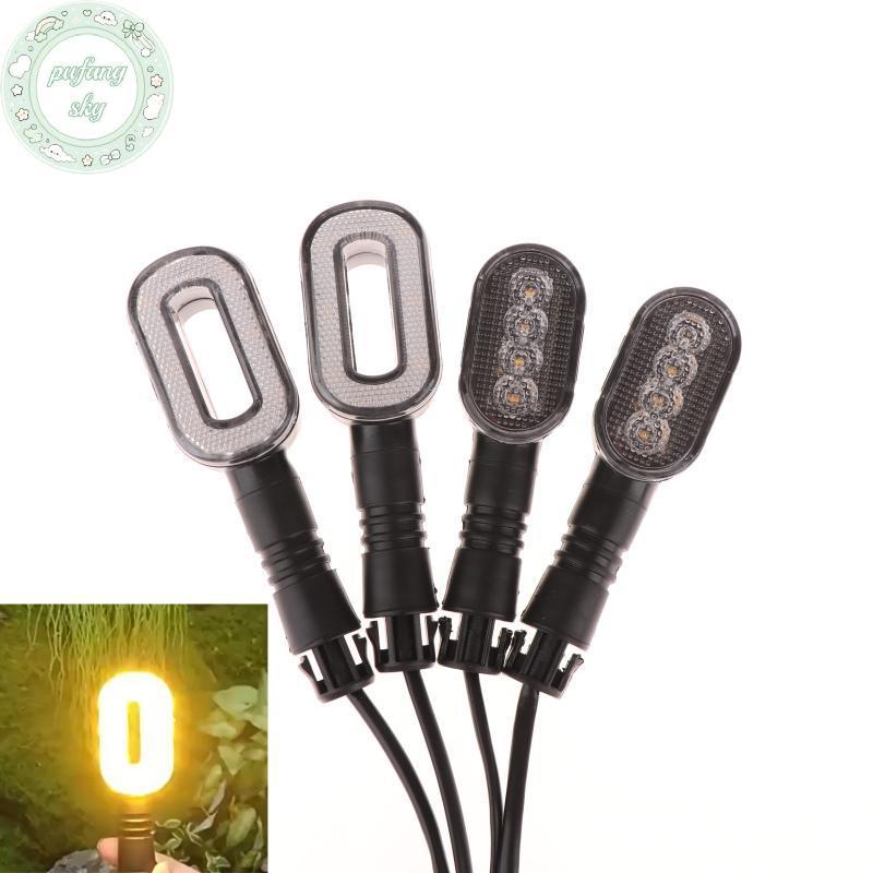 PUSKY 2 Chiếc Xe Đạp Bật Tín Hiệu Sừng Đèn Hậu 36V / 48V / 60V / 72V Xe Đạp Cảnh Báo VN