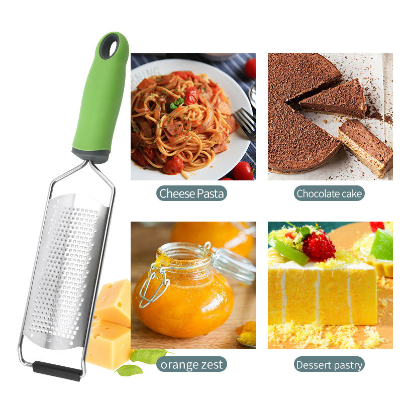 Dụng Cụ Bào Phô Mai, Chanh, Socola Đa Năng KOOBEE – Inox 304 Cao Cấp Chuyên Nghiệp - Bản Rộng 6.5cm | 341