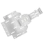 Tấm trượt bằng thép không gỉ cho xe RC 1 / 16 HBX 3100A 3101A 3103A, Bảo vệ giáp khung gầm hạng nặng, Phụ tùng nâng cấp Acces