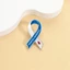 Yoo Hợp Kim Ngực Pin Biểu Tượng Chăm Sóc Sức Khỏe Nhận Thức Bệnh Tiểu Đường Thổ Cẩm Corsage