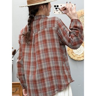 [Hàng có sẵn] Áo sơ mi nữ 100% cotton chất lượng cao