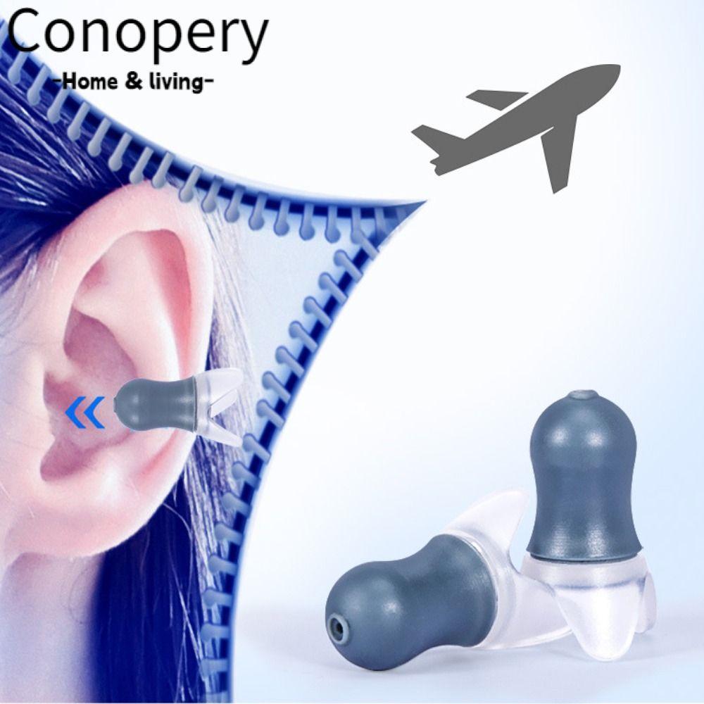 Nút tai cân bằng áp suất CONOPERY, Nút tai bay chống tĩnh điện có thể tái sử dụng, Tai nghe giảm tiếng ồn đa chức năng cách âm cao cấp Xe máy