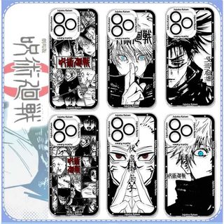 Ốp Lưng Anime Jujutsu Kaisen Thoáng Mát Cho Realme C75 C51 C53 C55 C35 C31 C61 C63 C20 C21Y C25Y C12 5 6 Pro 5i 6i Note 50 60 NARZO50 60 Vỏ Điện Thoại Di Động Hoạt Hình Mềm Trong Suốt