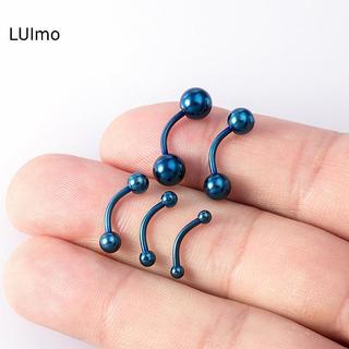 Trang sức cơ thể LUImo - Bộ 5 vòng thép không gỉ cho lông mày, rốn và khuyên tai, size 16G