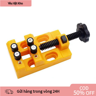 Bộ ê tô kẹp để bàn mini đa năng phù hợp cho xưởng DIY và sửa chữa điện tử với khả năng cố định đa dạng vật liệu