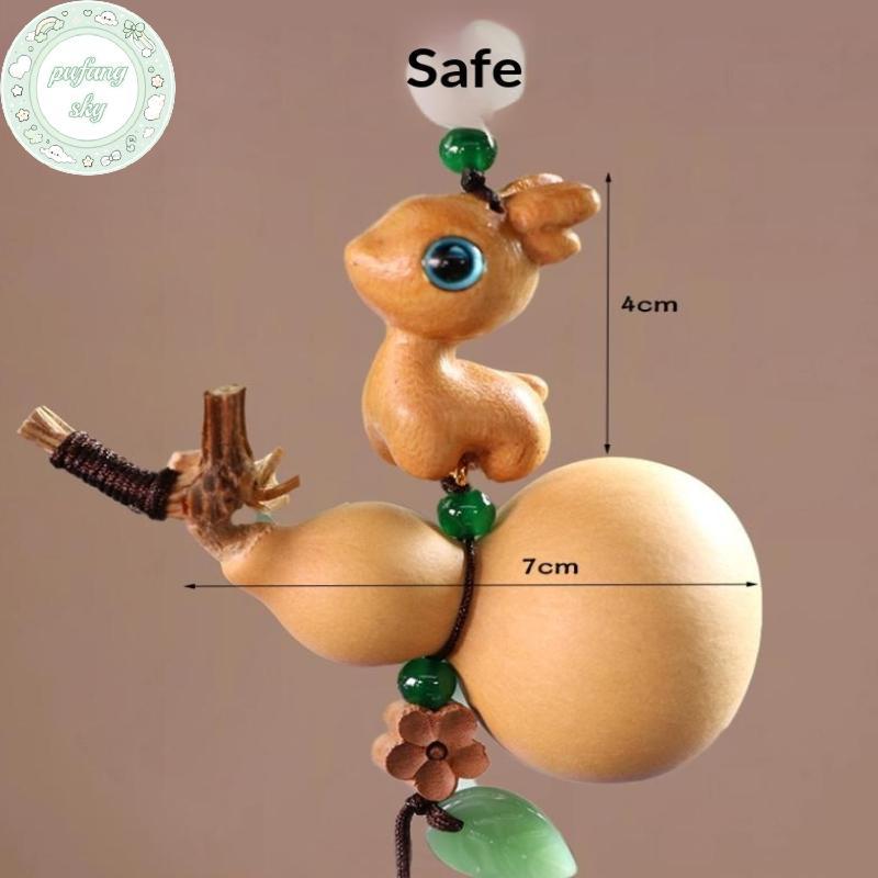 PUSKY Hoa Hồng / Sen Đồ Trang Trí Ô Tô Trang Trí Ô Tô Phụ Kiện Nội Thất Ô Tô Quyến Rũ May Mắn Gương Chiếu Hậu Mặt Dây Quà Tặng VN