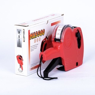 Combo máy bấm giá (tặng 2 mực + 200 tem), Máy Bắn/Bấm Giá Tiền, Có Ký Hiệu VND, Núm Xoay Nhẹ, Tem (200 tem)