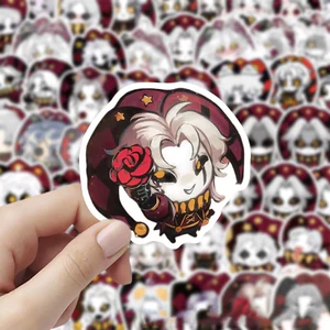 60 Chiếc HOT The Freak Circus Pierrot Harlequin Jester Anime Dán DIY Trang Trí Laptop Vali Điện Thoại Notebook Nhãn Văn Phòng Phẩm Miếng Dán Chống Thấm Nước Miếng Dán Đồ Chơi