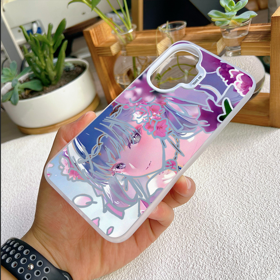 Dành Cho POCO X7 X6 X5 F8 Ultra F8 Pro F7 F6 Pro F5 Sóng Gió _ Jinhsi Micro Matte Vỏ Điện Thoại Cứng Chống Sốc POCO Cover