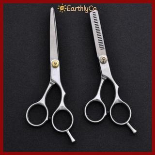 Kéo cắt tóc EARTHLYCO bằng thép không gỉ cao cấp 6.0 inch, kéo tỉa mỏng, cho cửa hàng cắt tóc