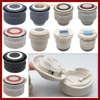 [Giao hàng từ Việt Nam] Nắp cốc EARTHLYCO 1 chiếc, Nắp chai thủy tinh / thép chống tràn, Nắp ấm đun nước miệng tròn bằng nhựa đa năng cho ấm đun nước cốc Cille Themos