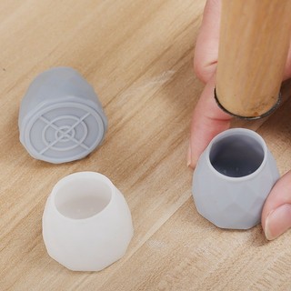 Vỏ bọc chân ghế silicon chống trượt - Tấm bảo vệ sàn chống trầy xước & chống ồn cho sàn gỗ cứng - Chân cân bằng nội thất