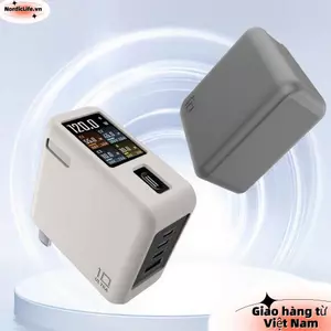 Bảo vệ NORDICLIFE, Silicone màu trơn chống bụi, Vỏ bảo vệ chống sốc di động mềm chất lượng cao cho bộ sạc CUKTECH 10 Ultra GaN 120W Du lịch