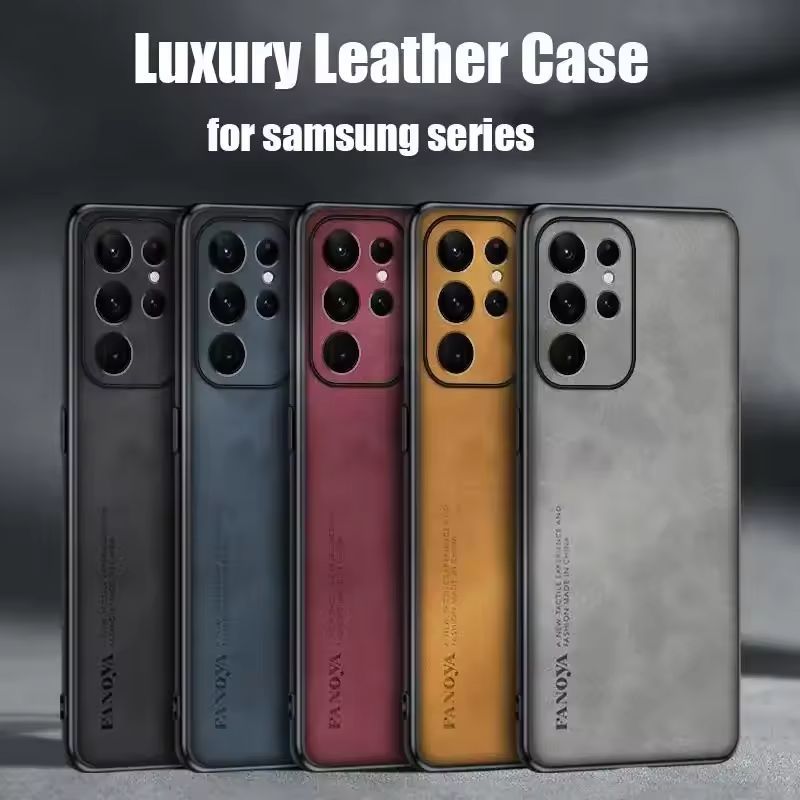 Ốp lưng điện thoại cao cấp bằng da cừu, chống sốc Cho Samsung ss Galaxy S21 S20 FE Ultra Note 20 10 9 8 S10 S9 S8 Plus Pro 2026 4G 5G