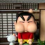 PS1 Crayon Shin-chan Nohara Shinnosuke Pouty Biểu Hiện Anime Dễ Thương Nhân Vật Hành Động Để Bàn Trang Trí SP1