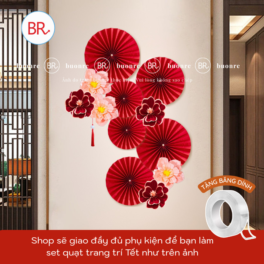 [HỎA TỐC HCM] [Tết 2026] Set nguyên liệu trang trí Đón Xuân Bảo Lộc - Phụ kiện trang trí tết nhà cửa,quán cà phê,lớp học