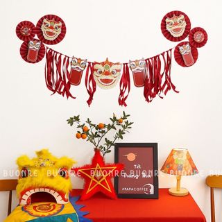 [HỎA TỐC HCM] [TẾT 2026] Set Trang Trí Tết Dán Tường – Phụ Kiện Decor Trang Trí Nhà Cửa, Lớp Học, Văn Phòng Dịp Lễ Hội