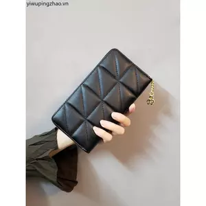 Ví nữ thời trang đa chức năng dài họa tiết kim cương