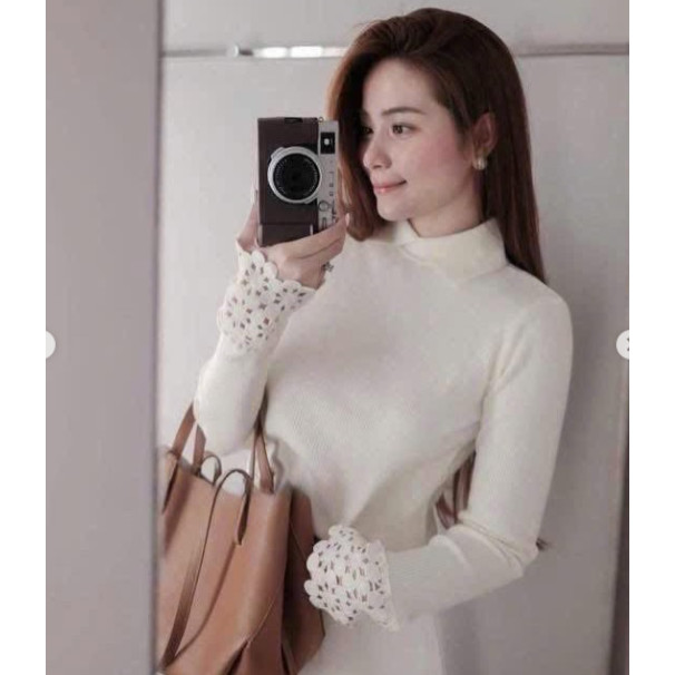 ÁO POLO LEN TAY REN HOA THIẾT KẾ NHÀ S.U.S.A.N 2066S