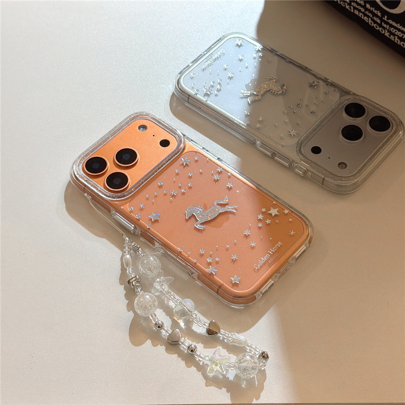 IPhone 17 Pro max 16 Pro Star Horse họa tiết chất liệu TPU IMD xử lý Vỏ điện thoại in hai mặt