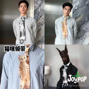 Cà vạt hoạt hình mèo con, siêu đáng yêu - Quà tặng hoàn hảo cho bạn bè