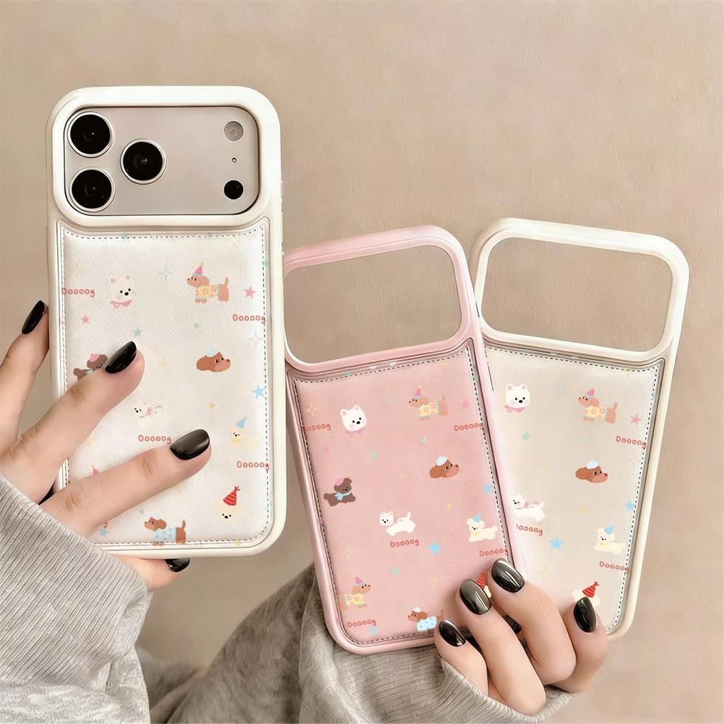 Đảng Puppies cho iPhine17promax Bánh mì trường hợp iPhone 16pro Mới