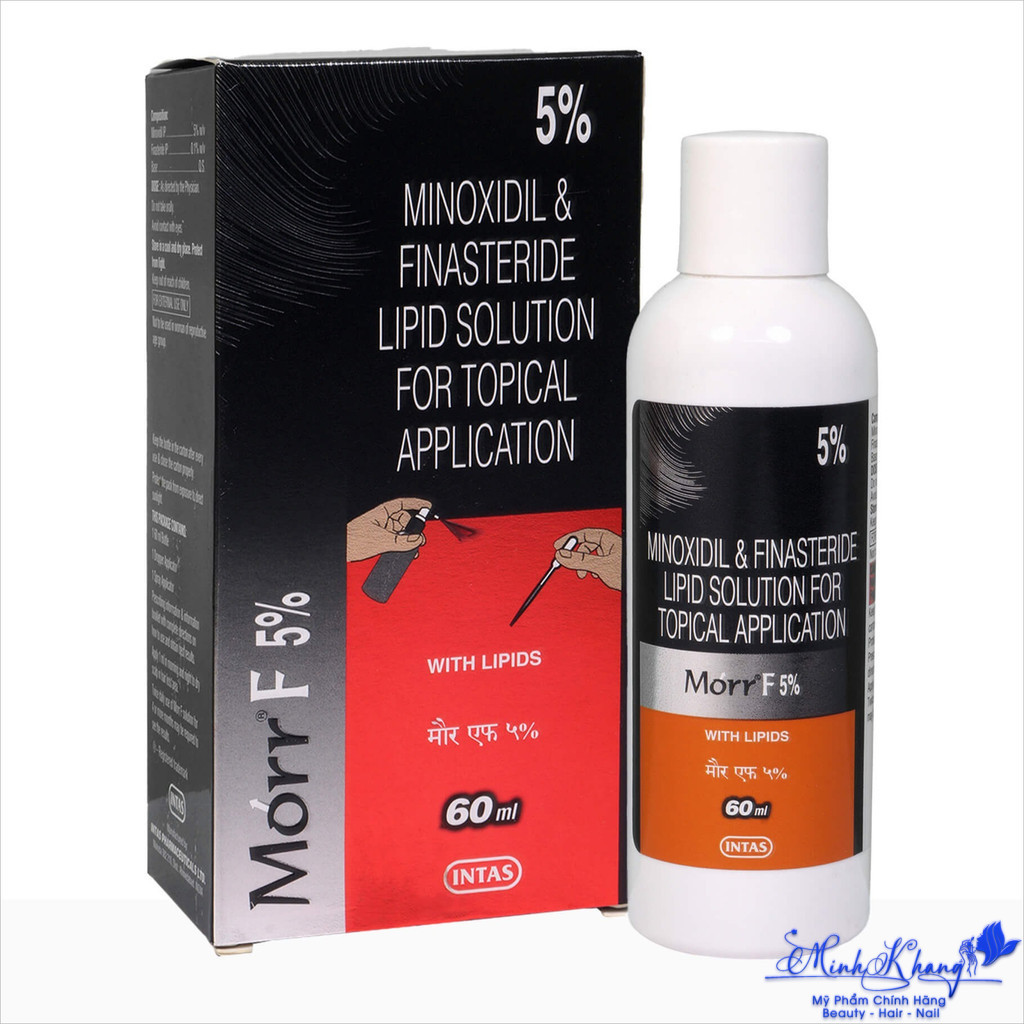 Tinh chất mọc râu, mọc tóc cao cấp Mi-no-xi-dil Solution Morr F 5% F5 60ml [ MK 2026 ]
