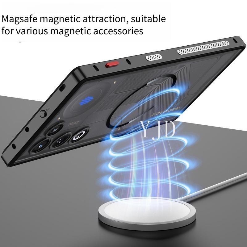 Ốp Lưng Cho RedMagic 11 Air Frame Matte Back Panel Tản Nhiệt Chống Rơi Vỏ Điện Thoại