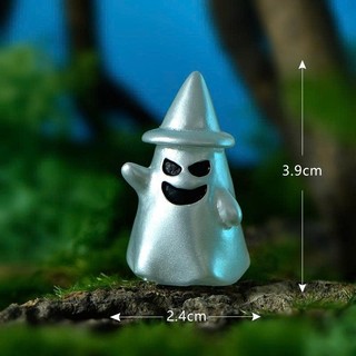 Charm gắn dép size Bự- Halloween- Bộ ba rùng rợn- Ma Phù Thủy, Ma Trắng, Ma Băng